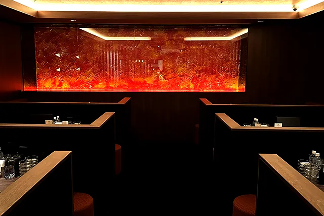 CLUB CHATEAUのVIPルームカウンター
